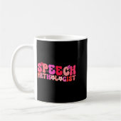 Mug Groovy Speech Pathologist Speech Language Therapy (Gauche)