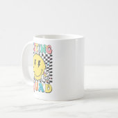 Mug Groovy Test Day Testing Squad Motivation Teacher S (Devant gauche)