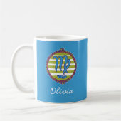 Mug Groovy Virgo Custom (Gauche)