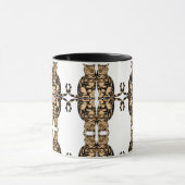 Mug Gros Amoureux des animaux de chats mignons (Centre)