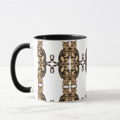 Mug Gros Amoureux des animaux de chats mignons (Gauche)