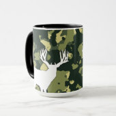 Mug Gros Antler Whitetail Buck Deer (Devant gauche)