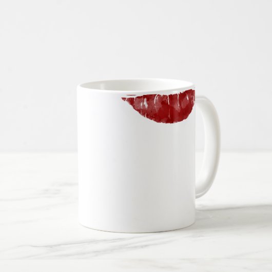 Mug Gros Baiser Lipstick Lipstick (Devant droit)