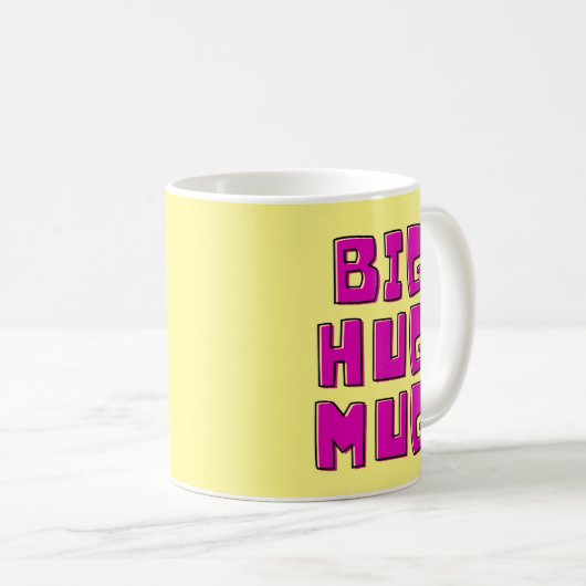 Mug Gros bras jaune (Devant droit)