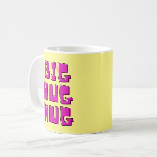 Mug Gros bras jaune (Devant gauche)
