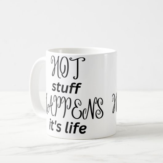 Mug Gros caractères (Devant gauche)