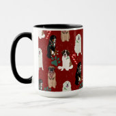 Mug Gros Chiens de Noël (Gauche)