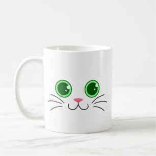 Mug Gros félin blanc