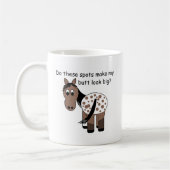 Mug Gros Gros Beurre Appy Humour Blanche Appaloosa Hor (Gauche)