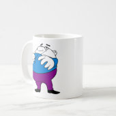 Mug gros-homme-bande dessinée (Devant gauche)