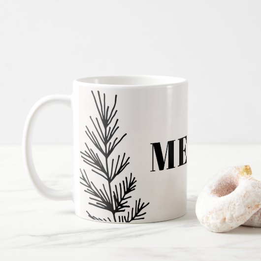 Mug Gros Joyeux & Musique Feuille (Avec donut)
