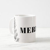 Mug Gros Joyeux & Musique Feuille (Devant gauche)