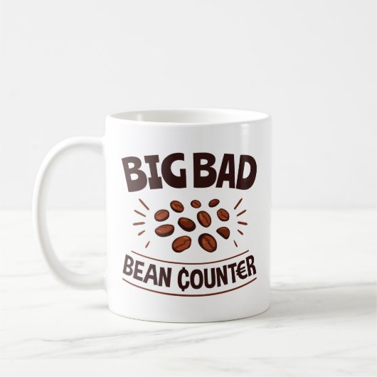 Mug Gros mauvais Compteur de mauvaise chance Drôle com (Gauche)
