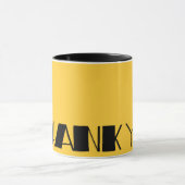 Mug Gros Merci noir (Centre)