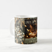 Mug Gros Noël pour les Amoureux de les chats (Devant gauche)
