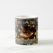 Mug Gros Noël pour les Amoureux de les chats (Centre)