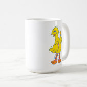 Mug Gros Oiseaux tenant des ornements de Noël (Devant droit)
