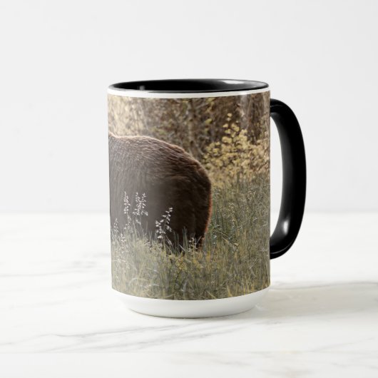 Mug Gros ours noir (Devant droit)