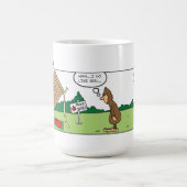 Mug Gros Pied Drôle Attrapé (Centre)