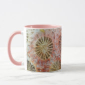 Mug Gros plan de corail rose (Gauche)