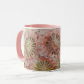 Mug Gros plan de corail rose (Devant gauche)