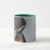 Mug Gros plan de la Chouette Spectaculaire regardant e (Centre)