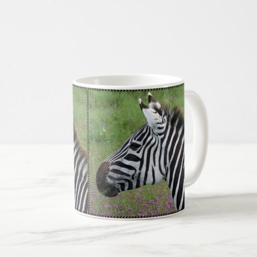 Mug Gros plan de Ngorongoro Zebra (Devant droit)