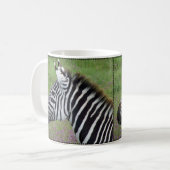 Mug Gros plan de Ngorongoro Zebra (Devant gauche)