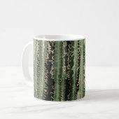 Mug Gros plan du plante de cactus vert (Devant gauche)