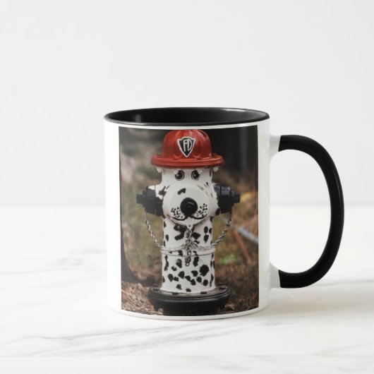 Mug Gros plan d'une borne d'incendie (Droite)