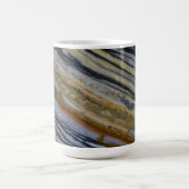 Mug Gros plan d'une dalle de jaspe strié (Centre)