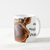 Mug Gros plan - J'aime les vaches - texte modifiable (Devant droit)