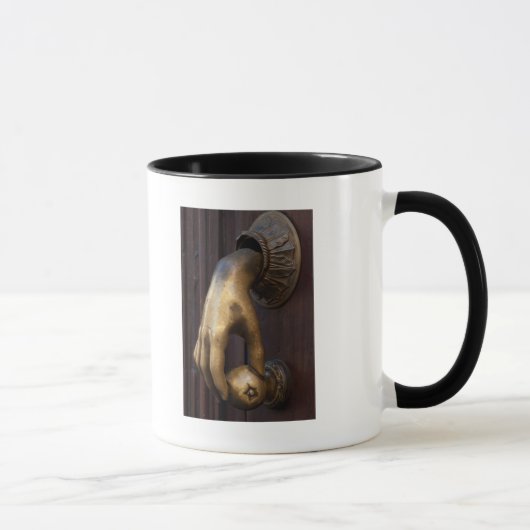 Mug Gros plan sur la porte de main, Mexique (Droite)