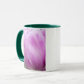 Mug Gros plan sur tulipe (Devant gauche)