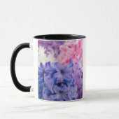 Mug Gros plan sur une plante de jacinthe (Gauche)