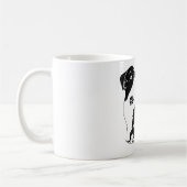 Mug Gros Plans De Fêtes De Bulldog (Gauche)