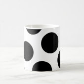 Mug Gros points diagonaux noirs (Centre)