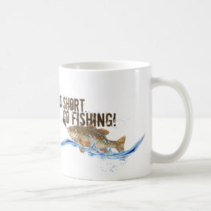 Mug gros poisson à l'hameçon