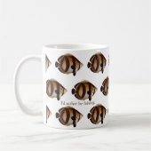 Mug Gros poisson pêchant la boue (Gauche)