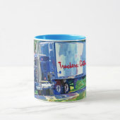 Mug Gros Rig, Véhicule De Transport Lourd, Camion (Centre)