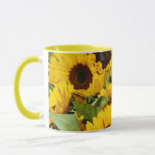 Mug Gros Tournesols Jaunes (Gauche)