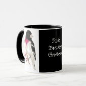 Mug Grosbeak, Oiseau, Nature, Mug, Breast rose (Devant gauche)