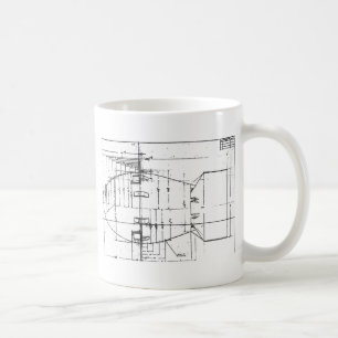 Mug Grosse bombe atomique d'homme