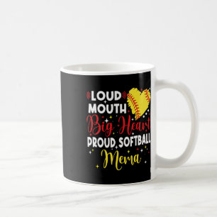 Mug Grosse Bouche Gros Cœur Fière Mema Douce Fête des