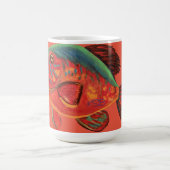 Mug Grosse boue de poisson rouge (Centre)