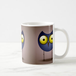 Mug Grosse chouette bleue