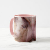 Mug Grosse cochon rose (Devant gauche)