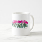 Mug Grosse de tulipe rose (Devant droit)
