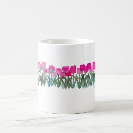 Mug Grosse de tulipe rose (Centre)