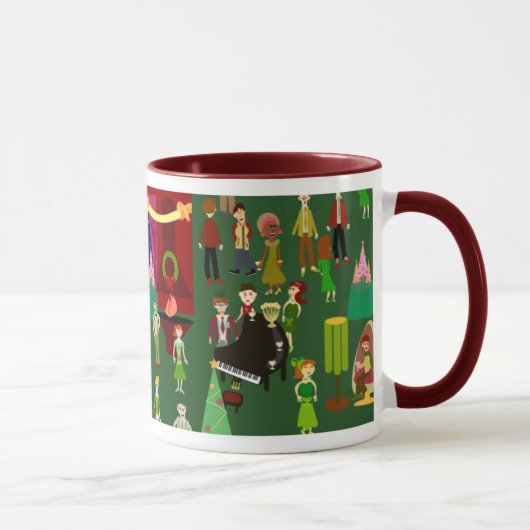 Mug Grosse fête de vacances (Droite)